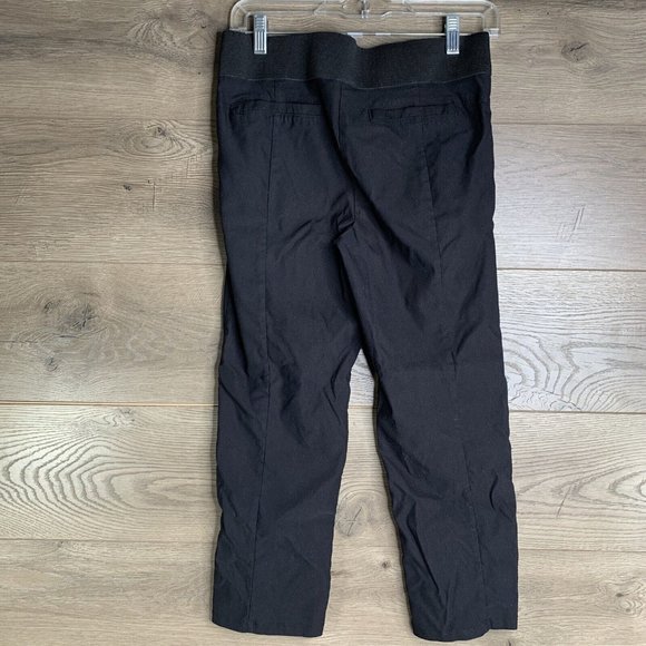 Women's Simply Vera Wang High Rise Heavyweight Cotton Leggings Size Sm Black - Picture 2 of 7